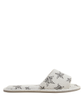 Star Open Toe Mule Slippers