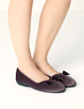Bow Ballerina Slippers