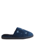 Embroidered Slippers with Secret Support