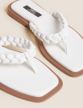 Woven Flat Flip Flops