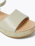 Ankle Strap Flatform Open Toe Sandals