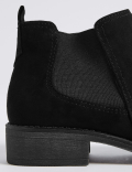 Chelsea Block Heel Ankle Boots