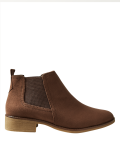 Chelsea Block Heel Ankle Boots