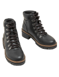 Hiker Block Heel Ankle Boots