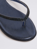 Diamanté Flip-Flops