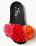 The Zoë Pom-Pom Sliders