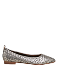 Leather Flat Ballet Pumps