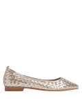 Leather Flat Ballet Pumps