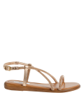 Sparkle Strappy Flat Sandals