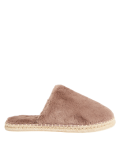 Faux Fur Mule Slippers