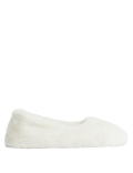 Faux Fur Ballerina Slippers with Freshfeet™