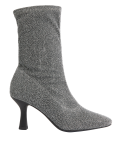 Sparkle Stiletto Heel Sock Boots