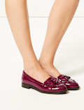 Patent Tassel Loafers