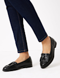 Patent Tassel Loafers