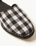 Almond Toe Gingham Espadrilles