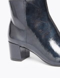 Block Heel Ankle Boots