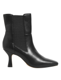 Stiletto Heel Square Toe Chelsea Boots
