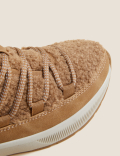 Borg Lace Up Winter Boots