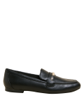 Wide Fit Leather Trim Loafers