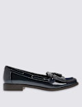 Patent Tassel Loafers