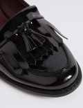 Patent Tassel Loafers