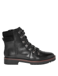 Leather Hiker Ankle Boots