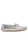 Wide Fit Leather Bow Boat Shoes