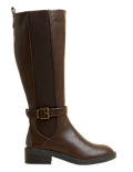 Buckle Knee High Boots