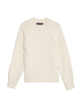 Cable Knit Crew Neck Jumper