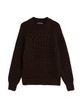 Cable Knit Crew Neck Jumper