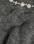 Embellished Crew Neck Jumper