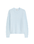 Textured Crew Neck Jumper
