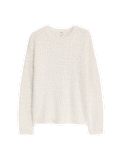 Textured Crew Neck Jumper