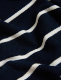 Recycled Blend Striped Relaxed Cardigan