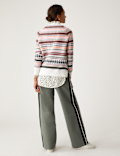 Recycled Blend Fair Isle Relaxed Jumper