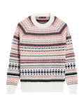 Recycled Blend Fair Isle Relaxed Jumper