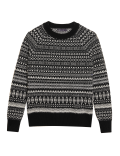 Recycled Blend Fair Isle Relaxed Jumper