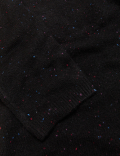 Textured V-Neck Relaxed Jumper