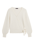V-Neck Wrap Jumper