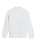 Funnel Neck Half Zip Jumper