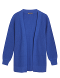 Cotton Rich Edge to Edge Relaxed Cardigan