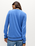 Supersoft Tipped Crew Neck Jumper