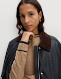 Supersoft Tipped Crew Neck Jumper