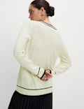 Supersoft Tipped Crew Neck Jumper