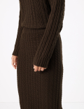 Knitted Midi Skirt