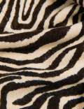 Supersoft Animal Print V-Neck Jumper