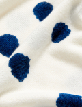 Supersoft Spot Print Crew Neck Jumper