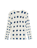 Supersoft Spot Print Crew Neck Jumper