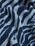 Supersoft Animal Print Crew Neck Jumper