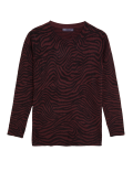 Supersoft Animal Print Crew Neck Jumper